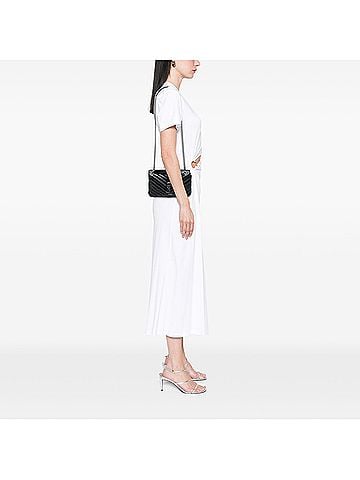Saint Laurent Medium Crinkled Calfskin Punk Chain Bag (view 2)