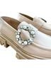 ALOHAS 100% Leather Ivory Mule/Clog Size EU 38 - photo 2