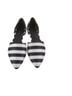 Jenni Kayne Stripes Blue White Flats Size 8 1/2 - photo 1