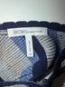 BCBGeneration Stripes Blue Gray Sleeveless Top Size XXS - photo 3