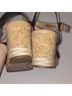Ugg Black Tan Sandals Size 10 - photo 13
