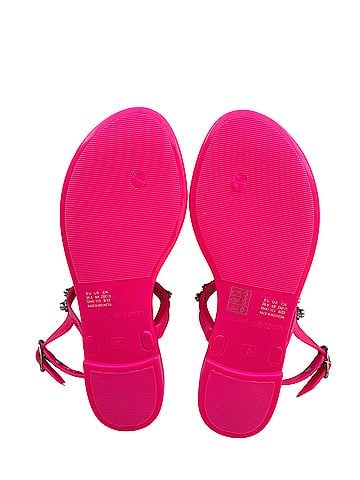 Stuart Weitzman Stuart Weitzman Crystal Embellished Jelly Sandal Sandals (view 2)