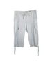 IZOD 100% Cotton Stripes Blue White Casual Pants Size 12 - photo 1