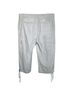 IZOD 100% Cotton Stripes Blue White Casual Pants Size 12 - photo 2