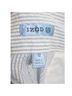 IZOD 100% Cotton Stripes Blue White Casual Pants Size 12 - photo 3