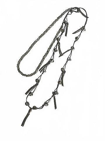 Lost & Found Women's Ethereal Layers Necklace in Silver (view 1)
