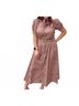 Entro Floral Pink Blissful Midi Dress in Floral Size S - photo 2
