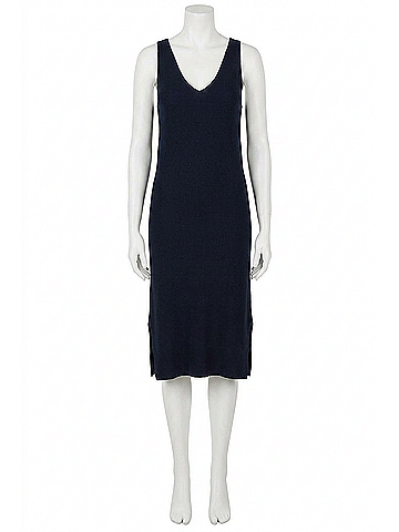 Vince Camuto Sleevless Midi Sweaterdress in Black (view 1)