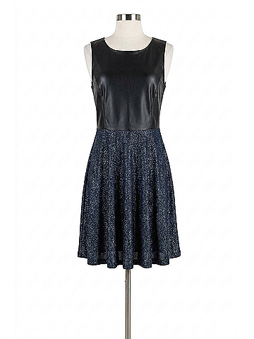 Minkpink Sparkly Dress in Black (view 1)