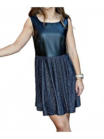 Minkpink Sparkly Dress in Black (view 2)