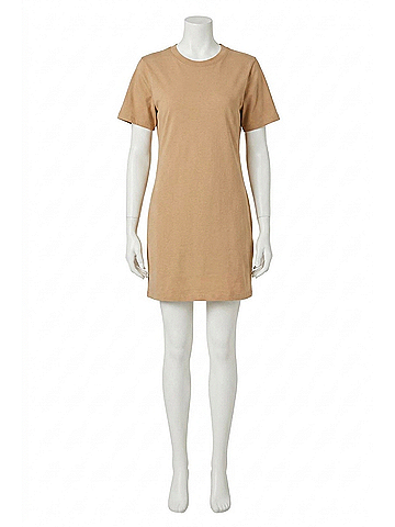 perfectwhitetee Tiegan Dress in Dune (view 1)