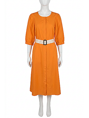 Maude Vivante Women's Vols Dress in Orange (view 1)