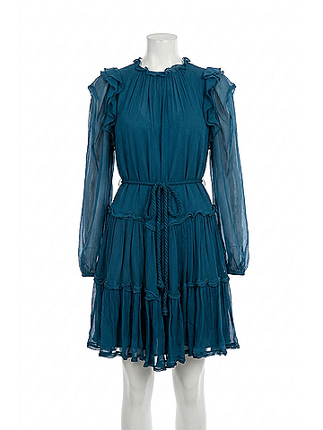 Ulla Johnson Gaelle Dress in Sapphire (view 1)