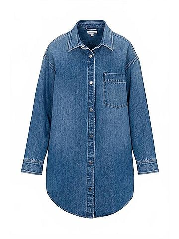 Pistola Elle Shirt Dress in Karat (view 1)