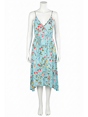 Lovestitch Maisy Dress in Dusty Aqua (view 1)