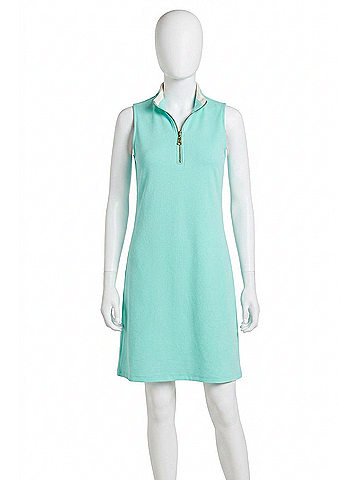 Spartina 449 Serena Sleeveless Dress in Bermuda Blue (view 1)