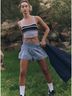 FP Movement Blue Gray Athletic Shorts Size L - photo 4