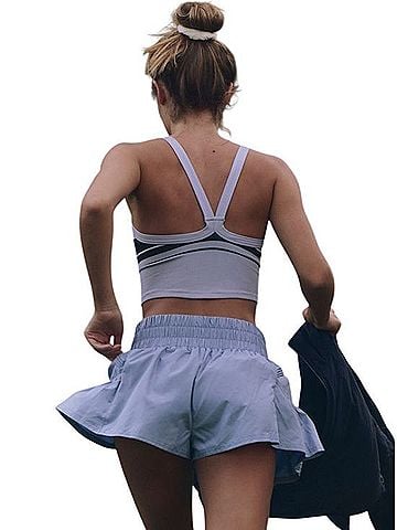 FP Movement Get Your Flirt On Athletic Shorts (view 2)