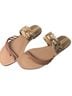Kaanas Tan Brown Sandals Size 6 - photo 5