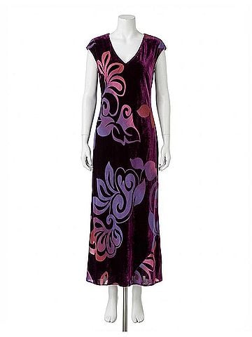 Johnny Was Toto Bias Maxi Dress in Kosmic Dream (view 1)