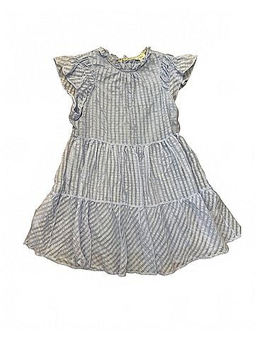 Umgee Women's Short Sleeve Mini Dress in Periwinkle (view 1)