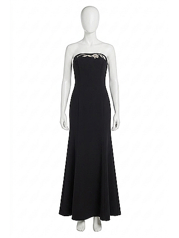 Shoshanna Midnight Phillippa Dress in Jet (view 1)
