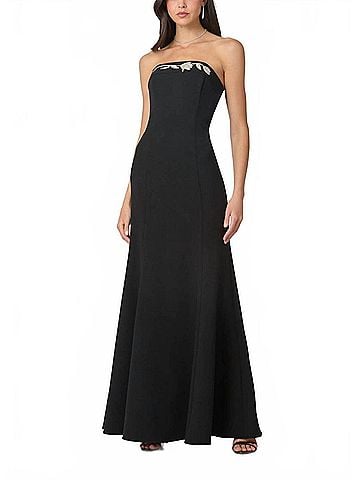Shoshanna Midnight Phillippa Dress in Jet (view 2)