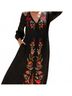 Johnny Was Black Button Front Dress in Black Size M - photo 3