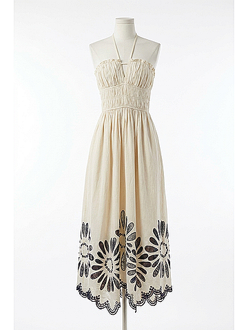 Ulla Johnson Women's Beatrice Dress in Porcelain (view 1)