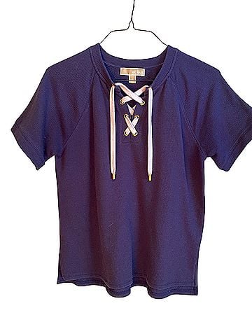 Michael Kors Short Sleeve Blouse (view 1)