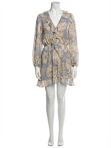 MISA Los Angeles Iris Mini Dress in Peony Blossom (view 1)