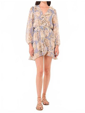 MISA Los Angeles Iris Mini Dress in Peony Blossom (view 2)