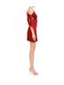Sofie Solid Red The Delphine Mini Dress in Red Size XS - photo 3