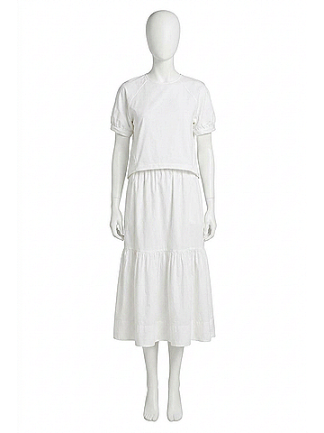 Brochu Walker Nice Dress in Ivory (view 1)