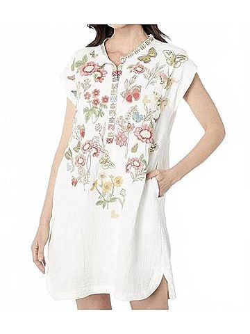 Johnny Was Annalise Dress in Natural (view 2)