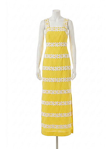 Lilly Pulitzer Davis Maxi Dress in Estella Yellow (view 1)