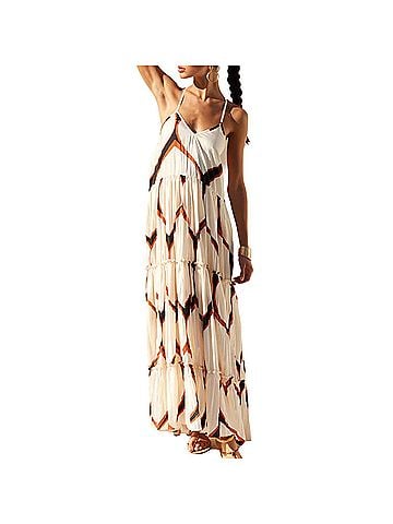MISA Los Angeles Dusty Tunic Dress in Los Cabos Geo (view 2)