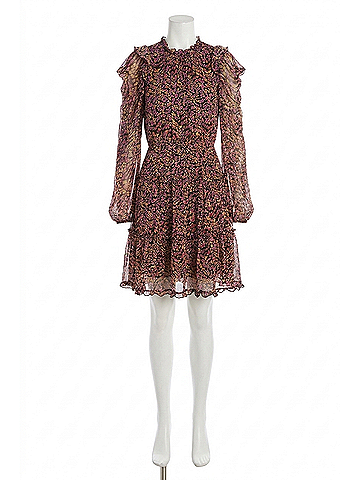 Ulla Johnson Gaelle Dress in Pomegranate (view 1)