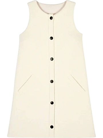 BA&SH Robe Parveen Dress in Off White (view 1)