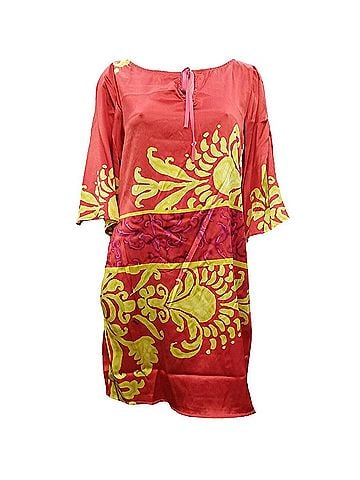 Hale Bob Women's Printed Silk Dress in Tl09 (view 2)