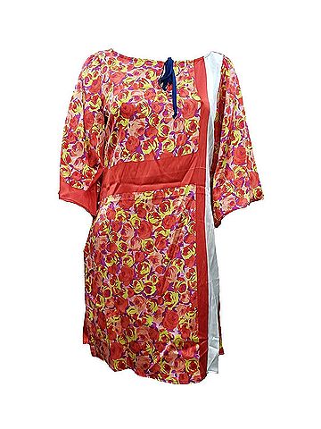 Hale Bob Women's Printed Silk Dress in Tl20 (view 1)