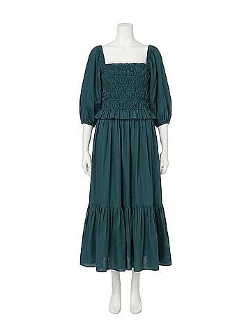 Cara Cara Natella Dress in Forest Biome (view 1)