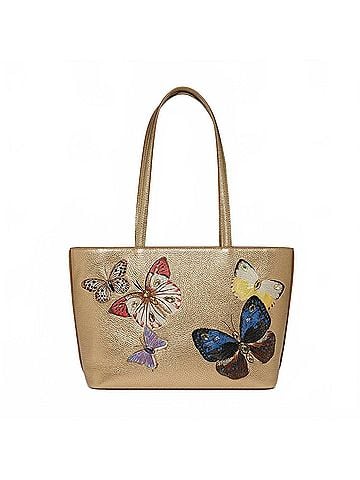 Brighton Sydney Butterfly Queenie Tote in Gold (view 1)
