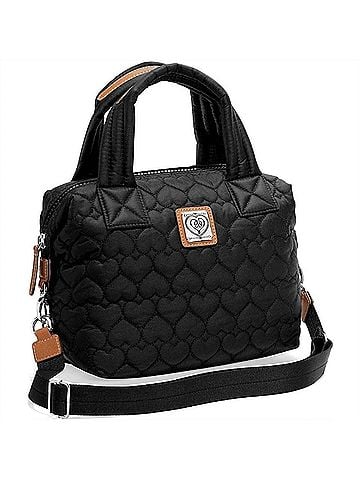 Brighton Women's Kayden Satchel in Black (view 1)