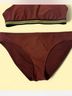 Aerie Brown Two Piece Swimsuit Size M - photo 4