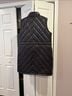 Calvin Klein Solid Black Silver Vest Size XL - photo 10