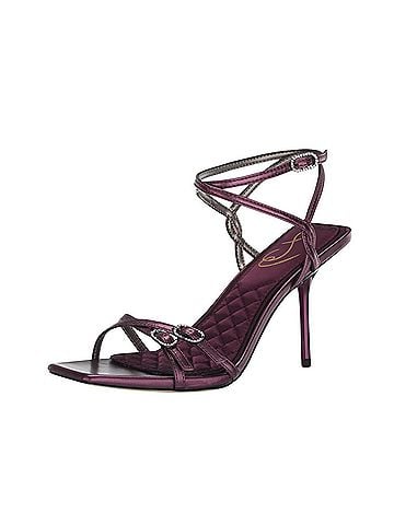 Sam Edelman Sam Edelman Trevin Crystal Buckle High Heel Sandal Sandals (view 2)
