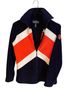Ralph Lauren 100% Polyester Multi Color Black White Orange Fleece Size M - photo 1