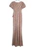 Mac Duggal 100% Polyester Solid Pink Gold Jumpsuit Size 4 - photo 7