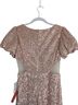 Mac Duggal 100% Polyester Solid Pink Gold Jumpsuit Size 4 - photo 8
